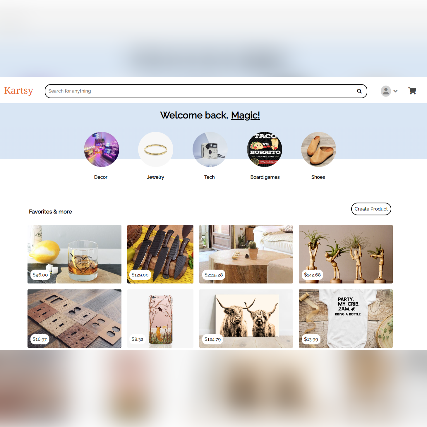 Kartsy Project Screenshot